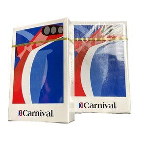 Carnival Cruise Line Playing Cards Set 2 New Sealed u